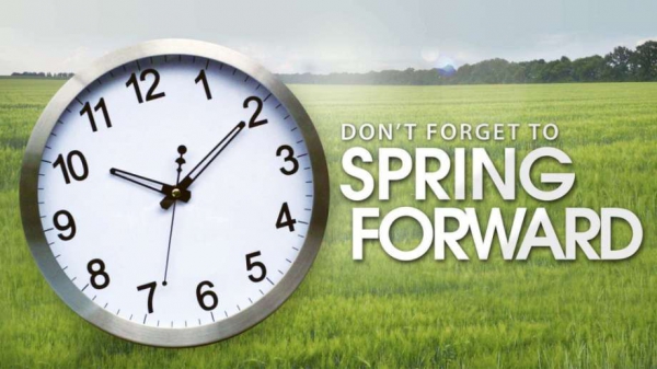 Sunday, March 13, 2022 - Daylight Savings Time (Spring Forward)