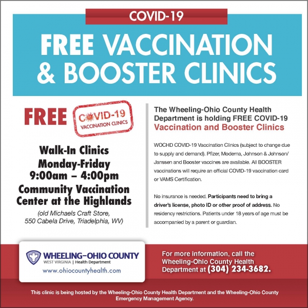 Free Vaccination & Booster Clinics