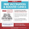 Free Vaccination & Booster Clinics